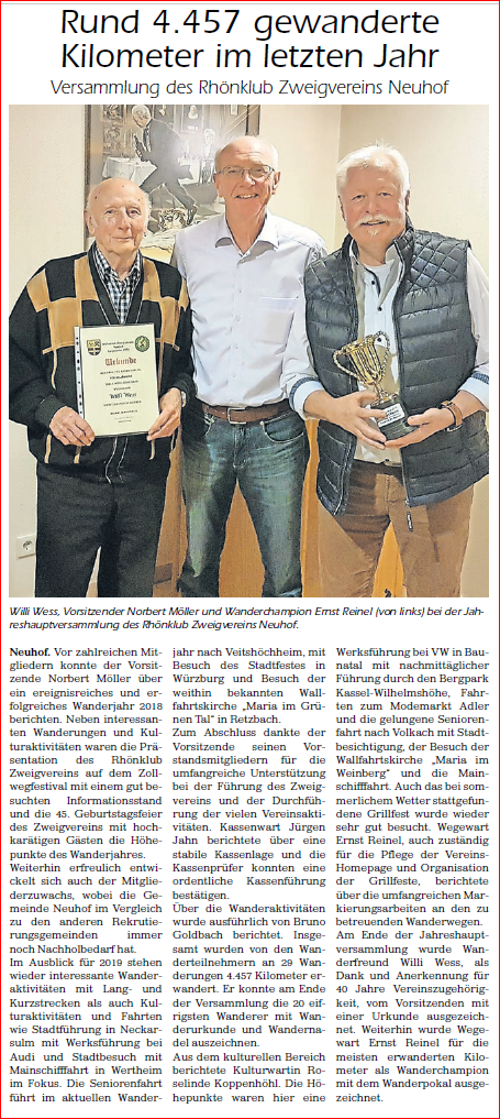 JHV 2019_RK-ZV Neuhof